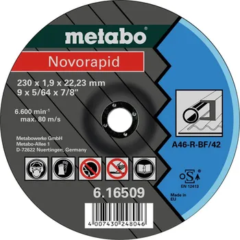 Řezný kotouč Metabo 616508000 řezný kotouč lomený 180 mm 22.23 mm 25 ks