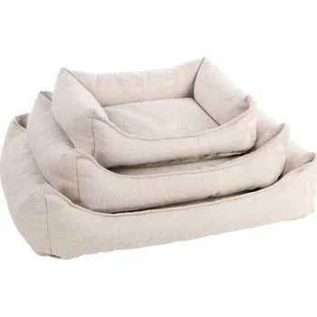 Pelíšek pro psa Pelech FLAMINGO Baldar obdélníkový béžový 80x67x22cm