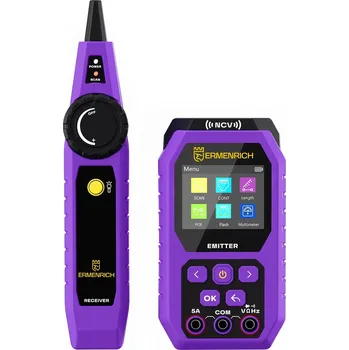 Měřící laser Tester kabelů s multimetrem Ermenrich Ping SM75