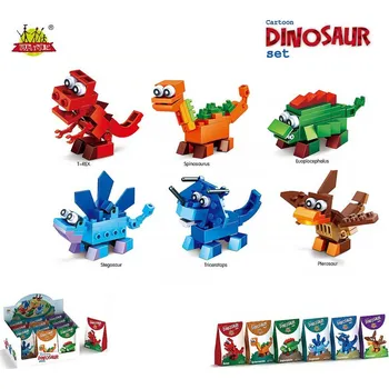 plyšák Mini stavebnice Dinosauři - EPEE