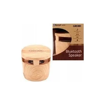 Bluetooth reproduktor Přenosný reproduktor Grixx hnědý 3 W