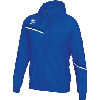 Pánská mikina ERREA´ ERREA EBER Mikina s kapucí BARVA: modrá - tmavě modrá - bílá, Velikost: XS Unisex sportovní mikina s kapucí z lehkého trikotového materiálu