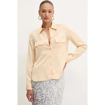 Pánská košile Košile Patrizia Pepe 8C0715.A051 béžová 80X, vel. 40