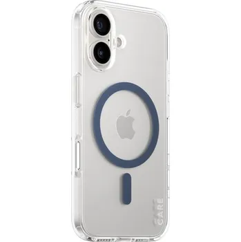Pouzdro na mobilní telefon PanzerGlass® CARE kryt Apple iPhone 16 MagSafe Urban Combat čirý/modrý