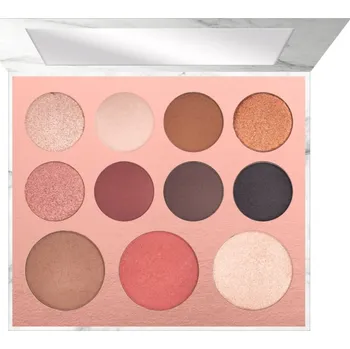 Paletka dekorativní kosmetiky BrushUp! Makeup Palette multifunkční paletka pro líčení očí a obličeje 02 Sun Chaser 18,5g