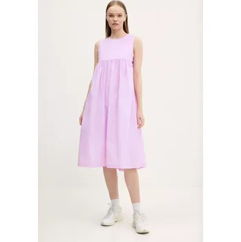 Dámské šaty Šaty adidas City Escape JC5822 fialová 40X, vel. L