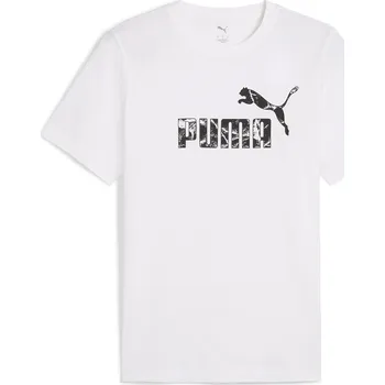 Pánské tričko Pánské Tričko s krátkým rukávem PUMA GRAPHICS NO.1 LOGO TEE 68482402 – Bílá M