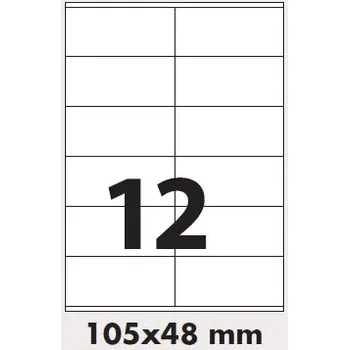 Speciální papír Samolepicí etikety Utility, 105 x 48 mm, 1 arch