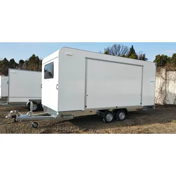 Přívěs k motorovému vozidlu TOMPLAN Přívěs TFSP 500T.01 2700kg 500x220x210cm skříňový autopřepravník