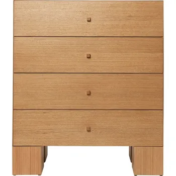 Komoda Komoda Kuben 1 x 4 "Natural Oak" ferm LIVING