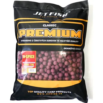 Boilies JetFish Jet Fish Premium clasicc boilie X-SPICE 20mm 5kg