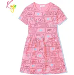 Dětské šaty KUGO SH3517S růžové vel.116
