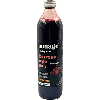 NONAGE - džus ČERVENÁ ŘEPA Premium BIO, 500ml