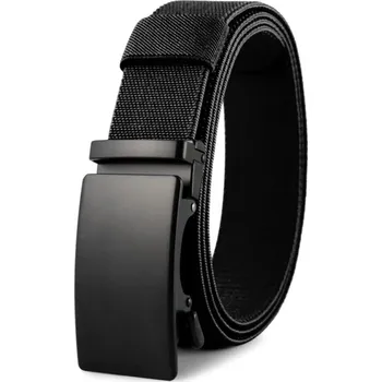 Opasek J&W Pánský opasek s automatickou sponou Bamnelat černá One size