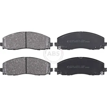 Brzdová destička Sada brzdových destiček, kotoučová brzda A.B.S. 37936