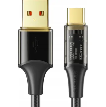 Datový kabel Kabel McDodo USB - USB typ C 1,2 m černý