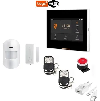 Sada domovního alarmu Wi-Fi/GSM alarm systém TUYA PST-H502-4G (1+1) P3