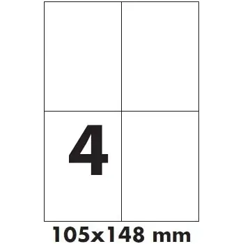 Speciální papír Samolepicí etikety Utility, 105 x 148 mm, 1 arch