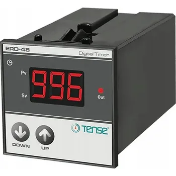 Relé Časově cyklický + ON-DELAY relé LED displej 230VAC 72mm x 72mm