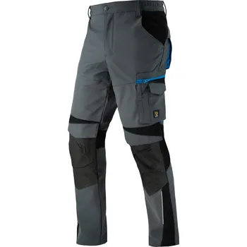 Pánská móda Procera POWERFLEX SOFTSHELL kalhoty Barva: šedá, Vyberte velikost: 58