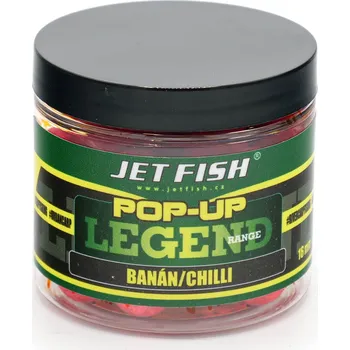 Boilies JetFish Jet Fish Legend Range Pop-Up BANÁN CHILLI 20mm 60g