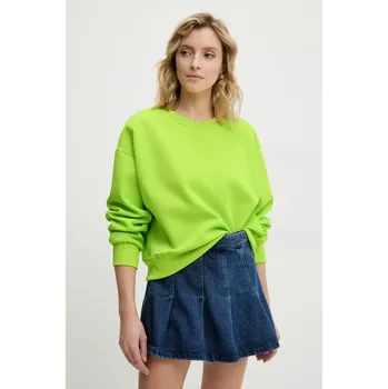 Dámská mikina Mikina Answear.LAB dámská, zelená barva, hladká A22546.hos 71X, vel. S/M