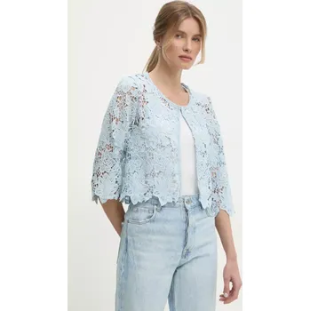 Přehoz na lůžko Přehoz Answear.LAB modrá barva 80785.1.FKK 55X, vel. S