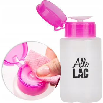 Dávkovač mýdla Dávkovač lahev s pumpičkou pro acetonový čistič růžová ALLELAC 150 Ml