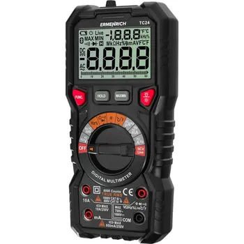 Multimetr Digitální multimetr Ermenrich Zing TC24