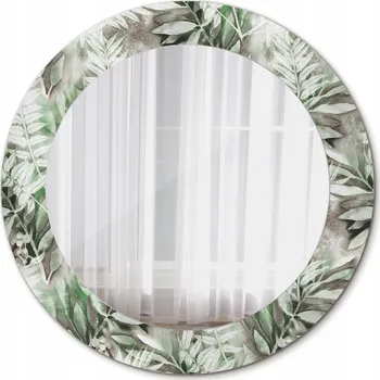 Zrcadlo Ozdobné zrcadlo na zeď Akvarelové Listy 60 cm