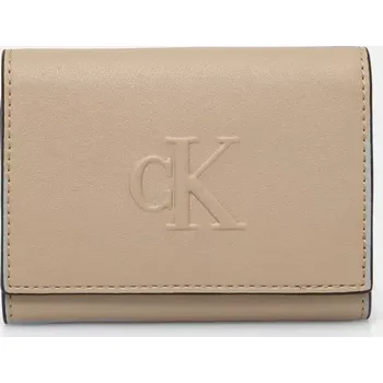 Peněženka Peněženka Calvin Klein Jeans béžová barva, LV04K1078G 80X, vel. ONE SIZE