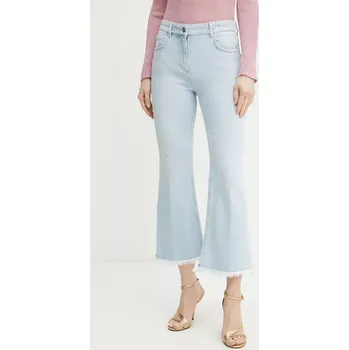 Dámské džíny Džíny Marella FCROP dámské, high waist, 2513181114200 modrá 50J, vel. 38