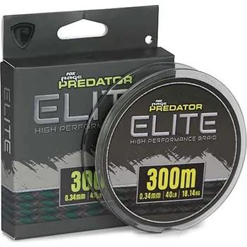 FOX RAGE - Pletená šňůra Elite Braid 0,34 mm 18 kg 300 m