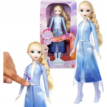 Panenka Disney Ledové Království Elsa Zpívající panenka „Chci uvěřit snům“ (polský, angličtina, řečtina, turečtina)