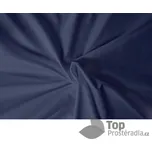 Saténové prostěradlo LUXURY COLLECTION 180x200+25 Tmavě modré