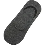 Neviditelné bambusové ponožky pánské 43-47 tmavě šedá