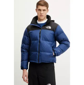 Péřová bunda The North Face 1996 Retro Nuptse tmavomodrá barva, zimní, NF0A3C8DF1T1 59X, vel. L