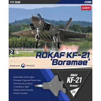 Plastikový model ROKAF KF-21 "Boramae" (Academy 1:72)