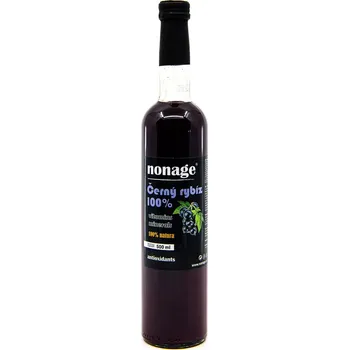 NONAGE - džus ČERNÝ RYBÍZ Premium BIO, 500ml