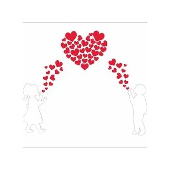 Set školních potřeb Dekoracje okolicznościowe - Dzieci i serca 60el