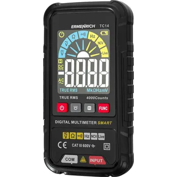 Multimetr Digitální multimetr Ermenrich Zing TC14