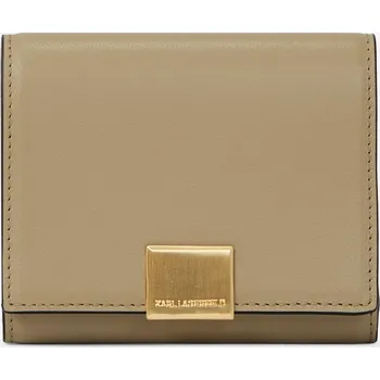 Peněženka PENĚŽENKA KARL LAGERFELD K/FOREVER TRIFOLD WALLET NOUGAT