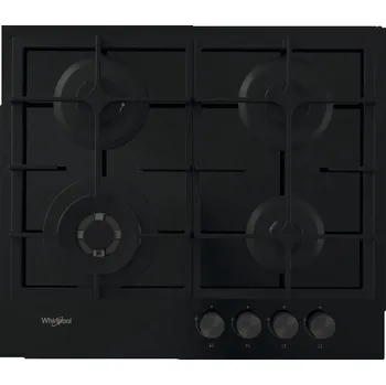 Varná deska Whirlpool AKT 6455/NB1 varná deska Černá Vestavěné Plynový 4 zóna/zón