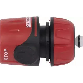 Zahradní hadice Rychlospojka na hadice 1/2" Kreator KRTGR6002 - STOP ventil, 0.046kg