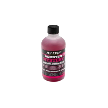 Boilies JetFish Jet Fish Mystery booster JAHODA MORUŠE 250ml