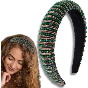 Čelenka J&W Dámská čelenka Maltina zelená One size