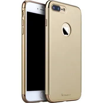 Pouzdro na mobilní telefon IPAKY 5274 IPAKY 3v1 Ochranný kryt Apple iPhone 7 Plus zlatý