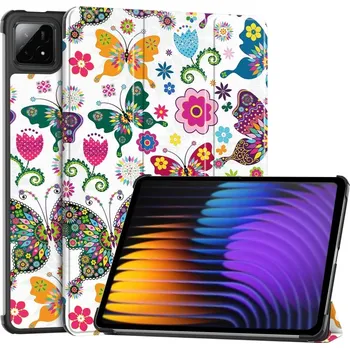 Pouzdro na tablet VSECHNONAMOBIL 103583 ART Zaklápěcí pouzdro pro Xiaomi Pad 7 / Pad 7 Pro BUTTERFLIES
