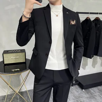 Oblek do práce luxusní office styl Velikost: M, Barva (Varianta): Sada 2 ks černá 1