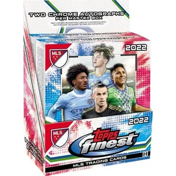 Karetní hra 2022 Topps MLS Major League Soccer Finest Hobby Box